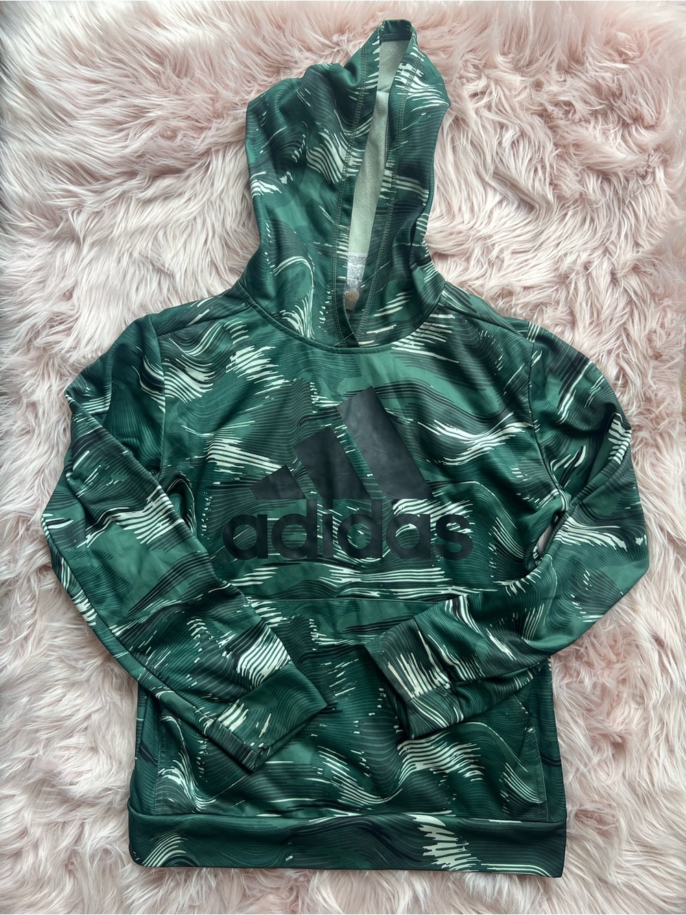 adidas Boy’s Hoodie with Logo Tag Large